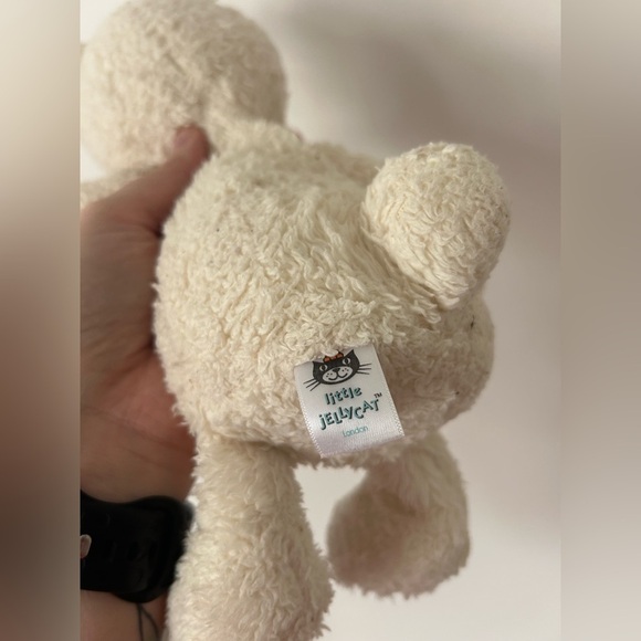 Jellycat Nugget Bunny Rabbit Soft Toy Baby Comforter White Rare Retired - Picture 6 of 9